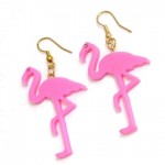 Flamingo Örhängen