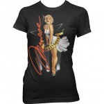 Marylin In Hollywood Girly T-Shirt