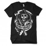 Sons of Anarchy - Scroll Reaper T-Shirt