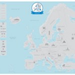Scratch Map Europe